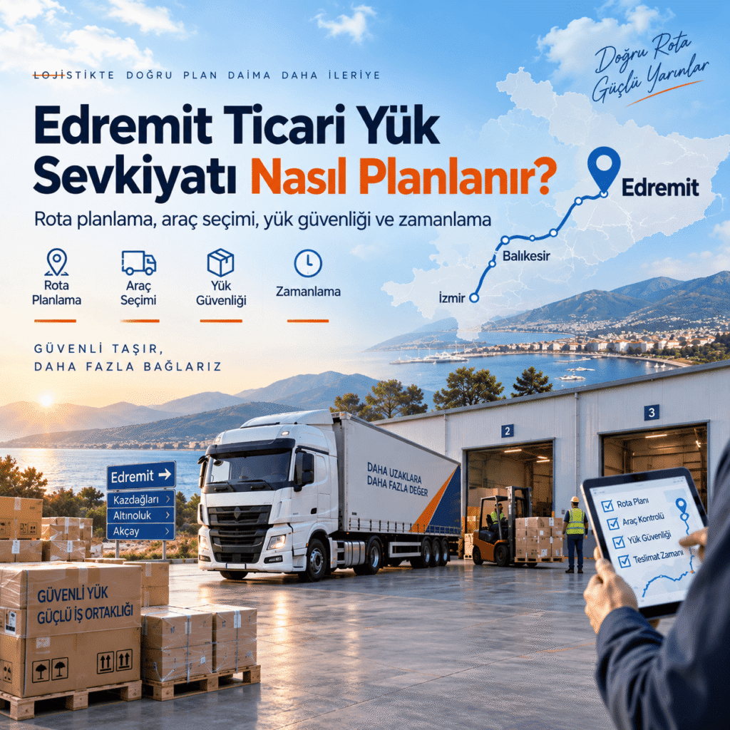 Edremit Ticari Yük Sevkiyatı Nasıl Planlanır?