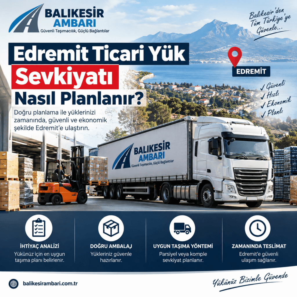 Bandırma Ambarı ile Parsiyel Yük Gönderimi Nasıl Planlanır?